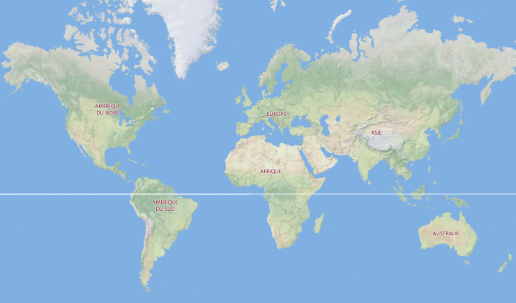 Carte du Monde